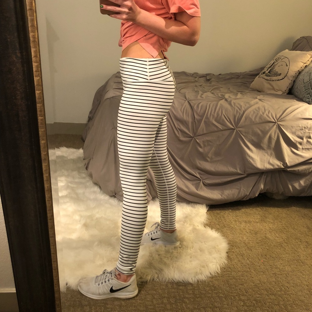 Striped Yoga Pants